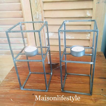 Metalen frame T-light zen - Afbeelding 2
